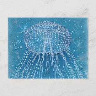 Frozen Jellyfish Postcard