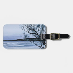 Frozen Lake Luggage Tag