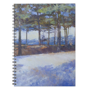 Frozen Lake New York State Notebook