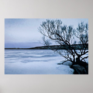 Frozen Lake Poster
