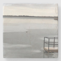 Frozen lake