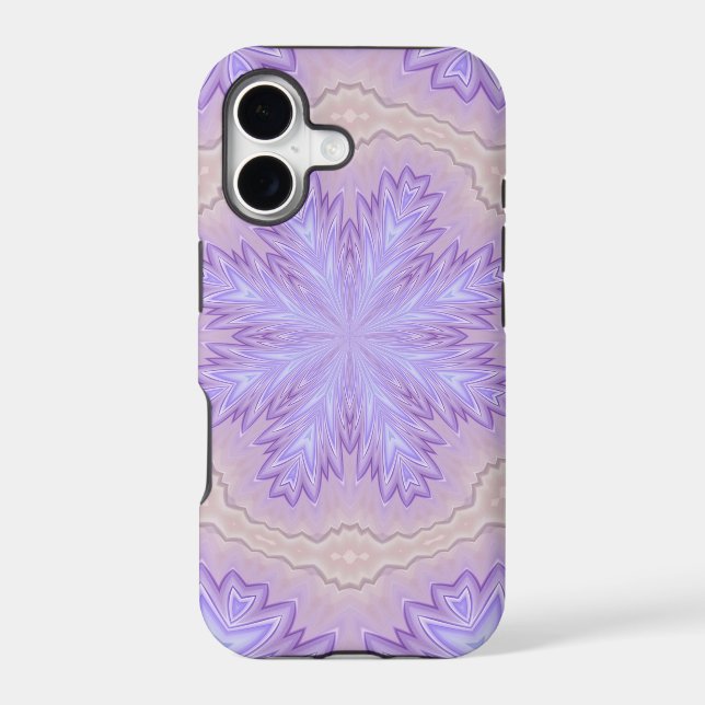 Frozen Lavender Abstract (Back)