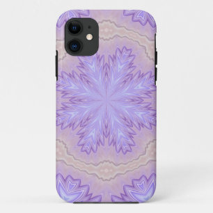 Frozen Lavender Abstract iPhone 11 Case