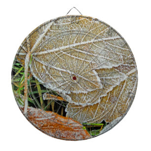 Frozen Leaves Dart Board