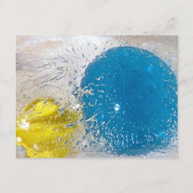 Frozen Marbles Postcard (Front)