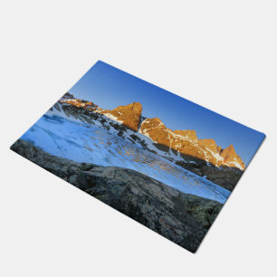 Frozen Minaret Lake Sunrise - Sierra Nevada Doormat
