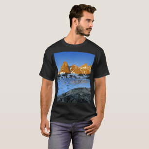 Frozen Minaret Lake Sunrise - Sierra Nevada T-Shirt