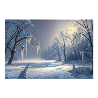 Frozen Photo Print