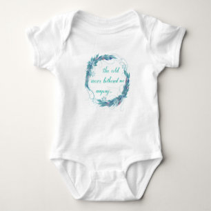 Frozen quote baby jumpsuit