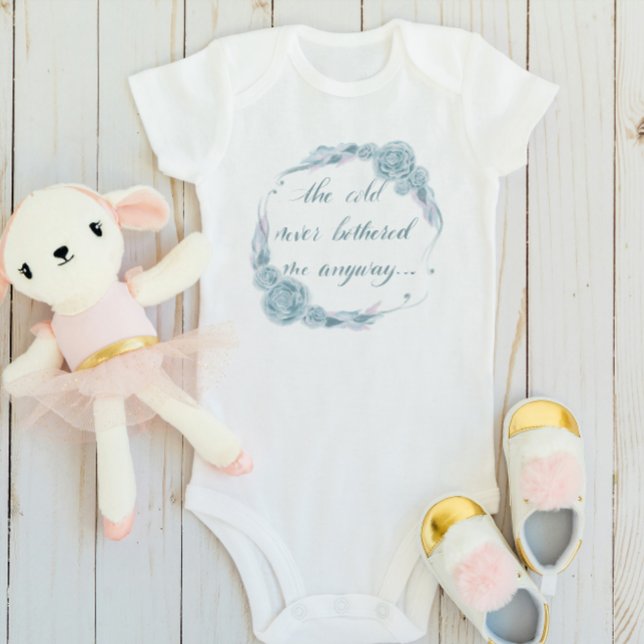 Frozen quote baby jumpsuit (Creator Uploaded)