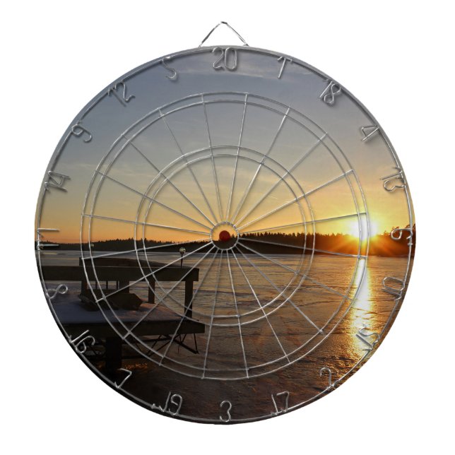 Frozen Reflection Dartboard (Front)