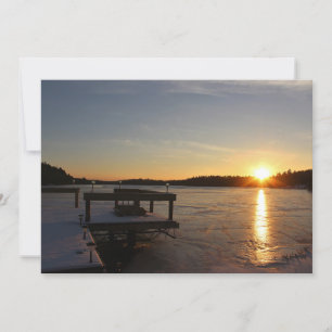 Frozen Reflection Invitation