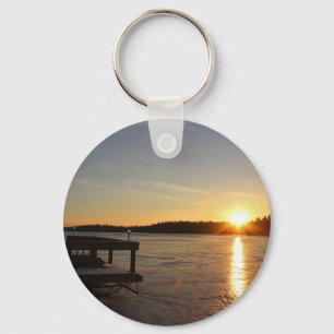 Frozen Reflection Key Ring