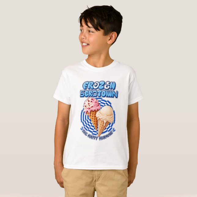🍦 Frozen Scrotown T-Shirt (Front Full)