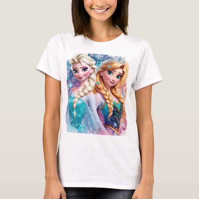Frozen Sisters Forever T-Shirt (Front)