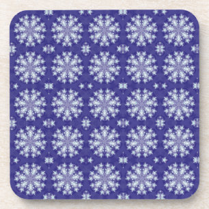 Frozen Snow Flakes Coaster