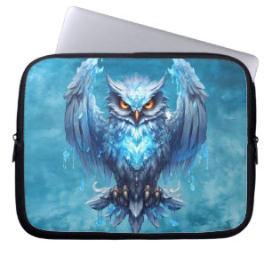 Frozen Spirit Owl Laptop Sleeve