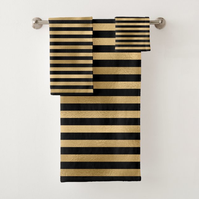 Frozen Stripes  Bath Towel Set (Insitu)