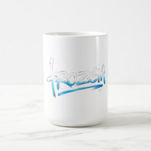 Frozen Text T-Shirt Coffee Mug