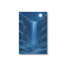 Frozen Waterfall Cliff