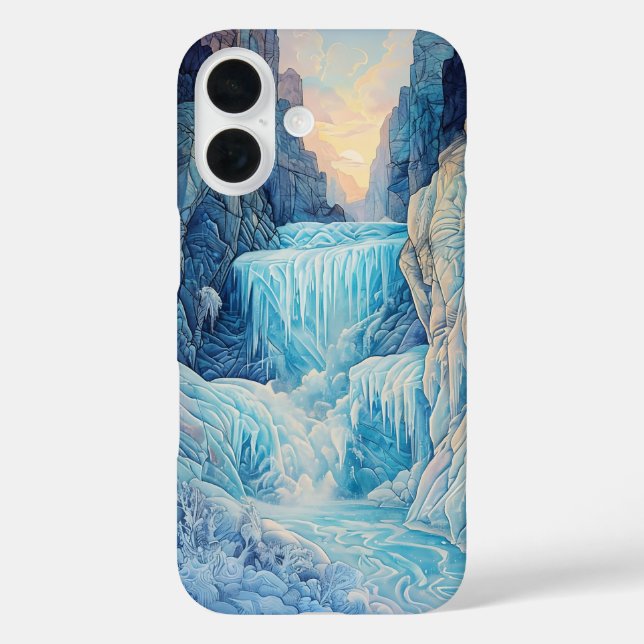 Frozen Waterfall iPhone / iPad case (Back)