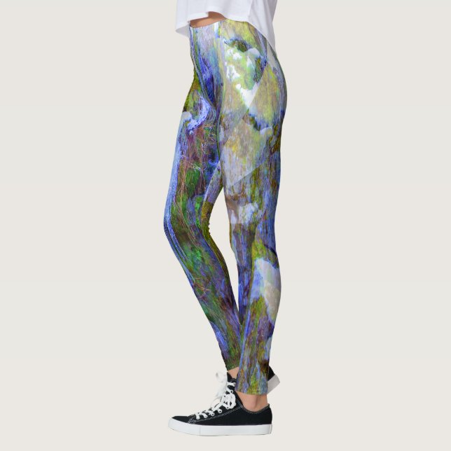 Frozen waterfall... leggings (Left)