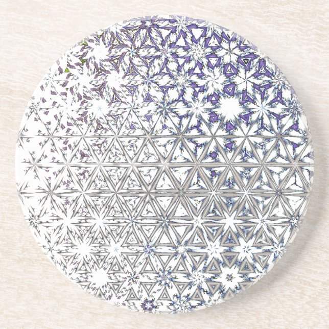 Frozen Windshield  Coaster (Front)