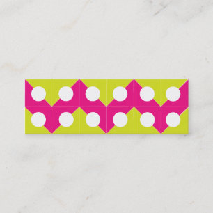 Frozen Yogurt Loyalty Skinny Business Card