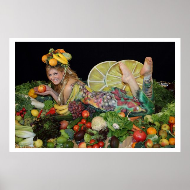 Früchtchen print poster druck gemälde painting (Front)