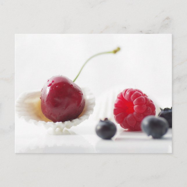 Früchte des Sommers Stillleben Postcard (Front)