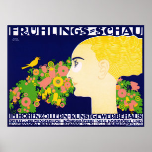 FRUHLINGS SCHAU Arts & Crafts Exhibition Expo Poster