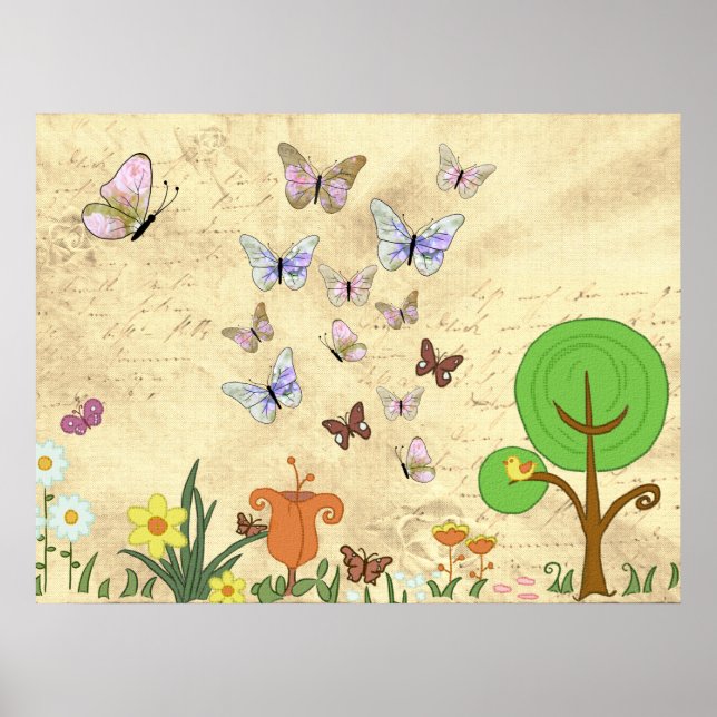 Frühlingsbild Poster (Front)