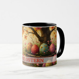Frühlingsblütenzauber mit Ostereierpracht Mug