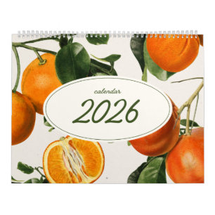 Fruit 2026 calendar