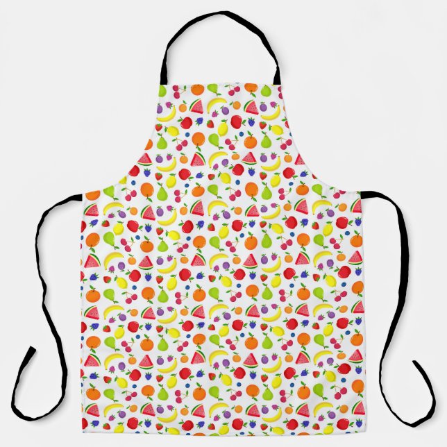 Fruit and Berry Colourful  Apron (Front)