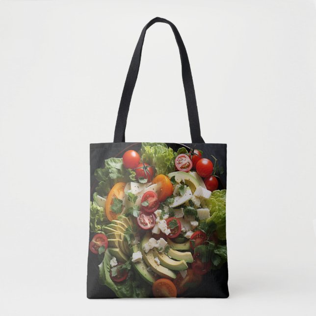 Fruit and SaladTote Tote Bag (Front)
