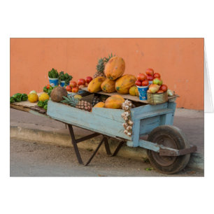 Fruit and vegetable cart, Cuba