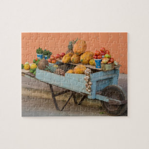 Fruit and vegetable cart, Cuba Jigsaw Puzzle