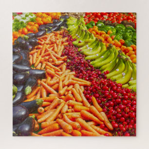 Fruit and Vegetable Collection Jigsaw Puzzle