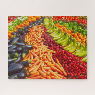 Fruit and Vegetable Collection Jigsaw Puzzle