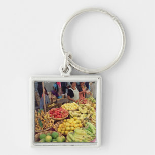 Fruit and vegetable stall key ring