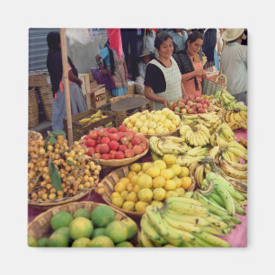 Fruit and vegetable stall magnet