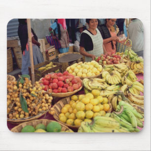 Fruit and vegetable stall mouse pad
