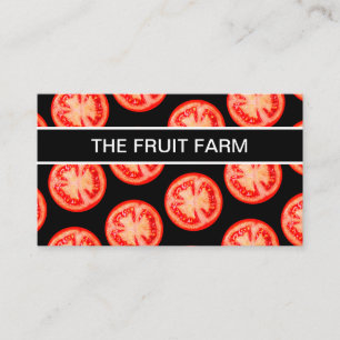 Fruit And Vegetable Theme Business Card