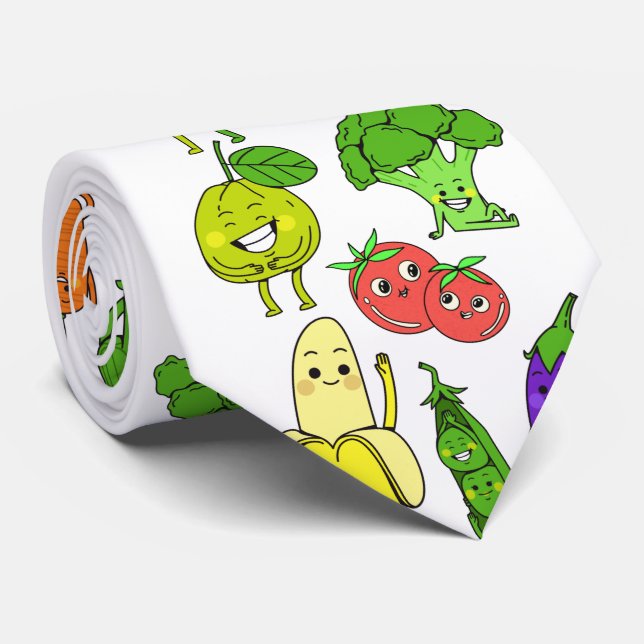 Fruit and Vegetable Tie (Rolled)