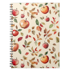 Fruit Apples & Leaves Notebook