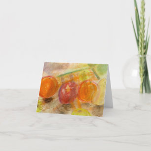 Fruit Arrangement No. 1 pastel note card