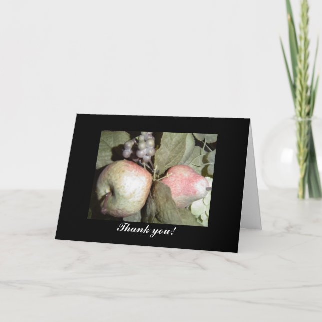 Fruit Arrangement Thank You Card (Front)