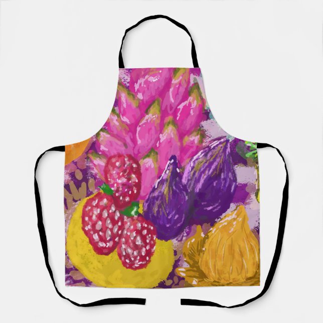 Fruit Art Arrangement Apron (Front)