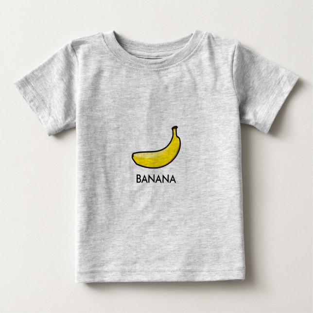 Fruit_(Banana) Baby T-Shirt (Front)
